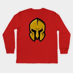 Bronze Gladiator Kids Long Sleeve T-Shirt